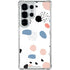 Patterned Dots Galaxy S25 Ultra Clear Case